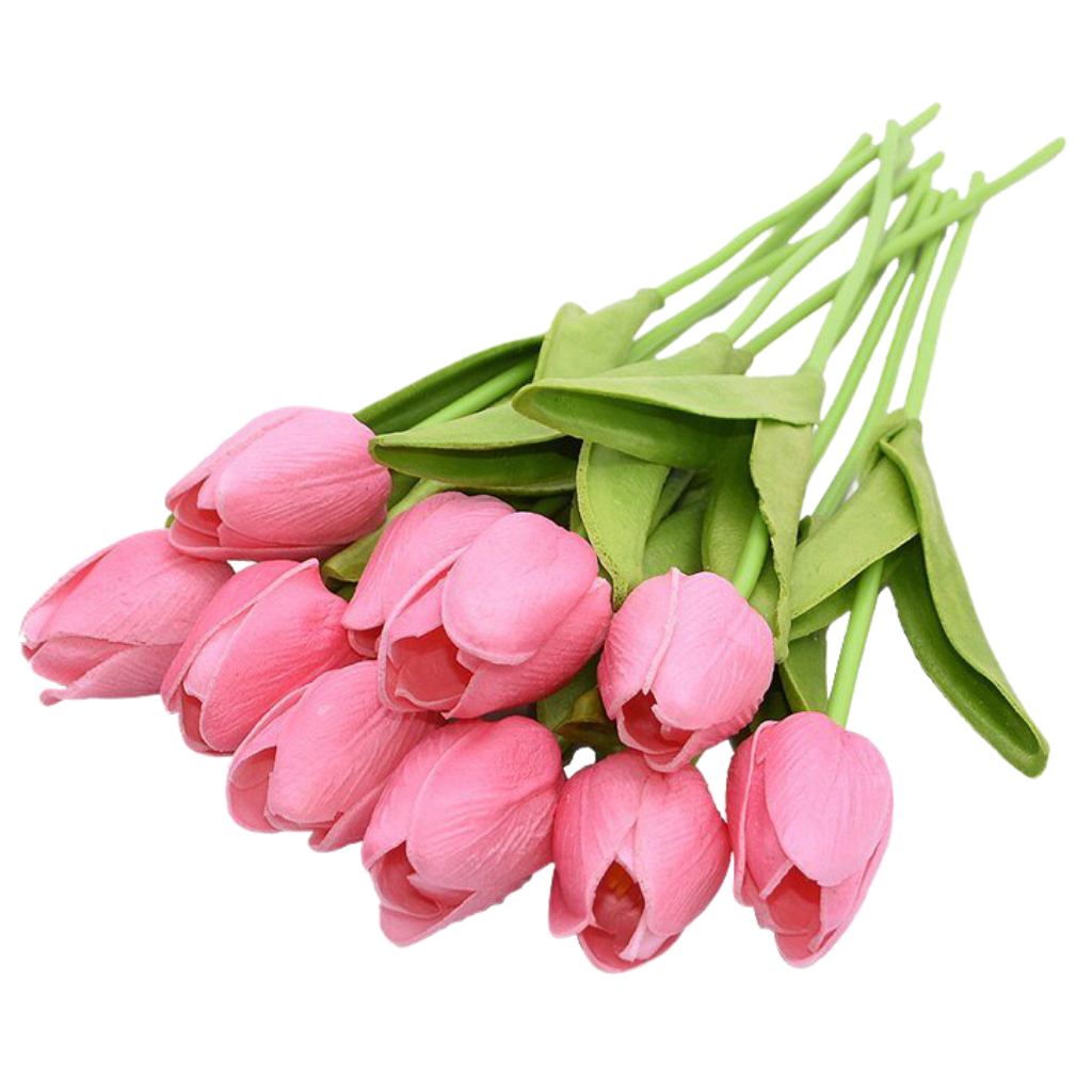 Fiore di tulipano artificiale (10 pezzi)