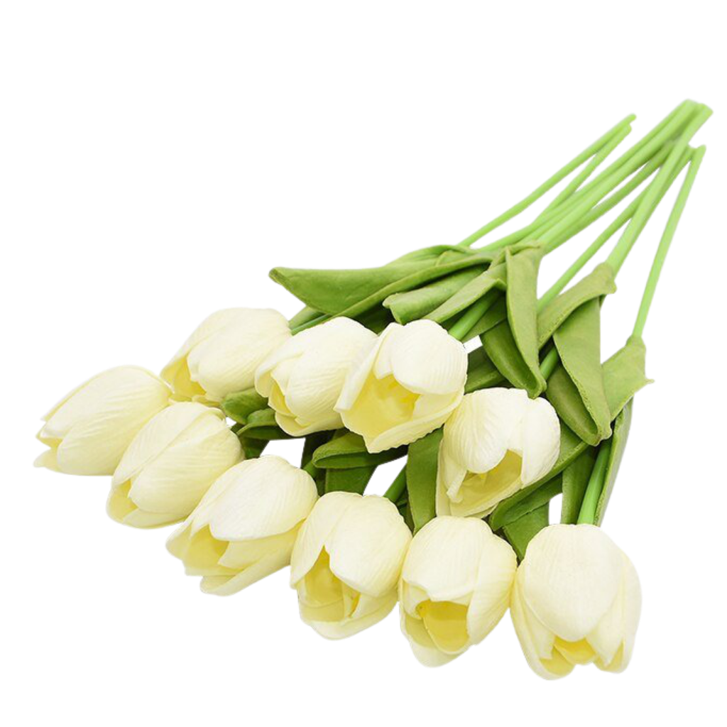 Fiore di tulipano artificiale (10 pezzi)