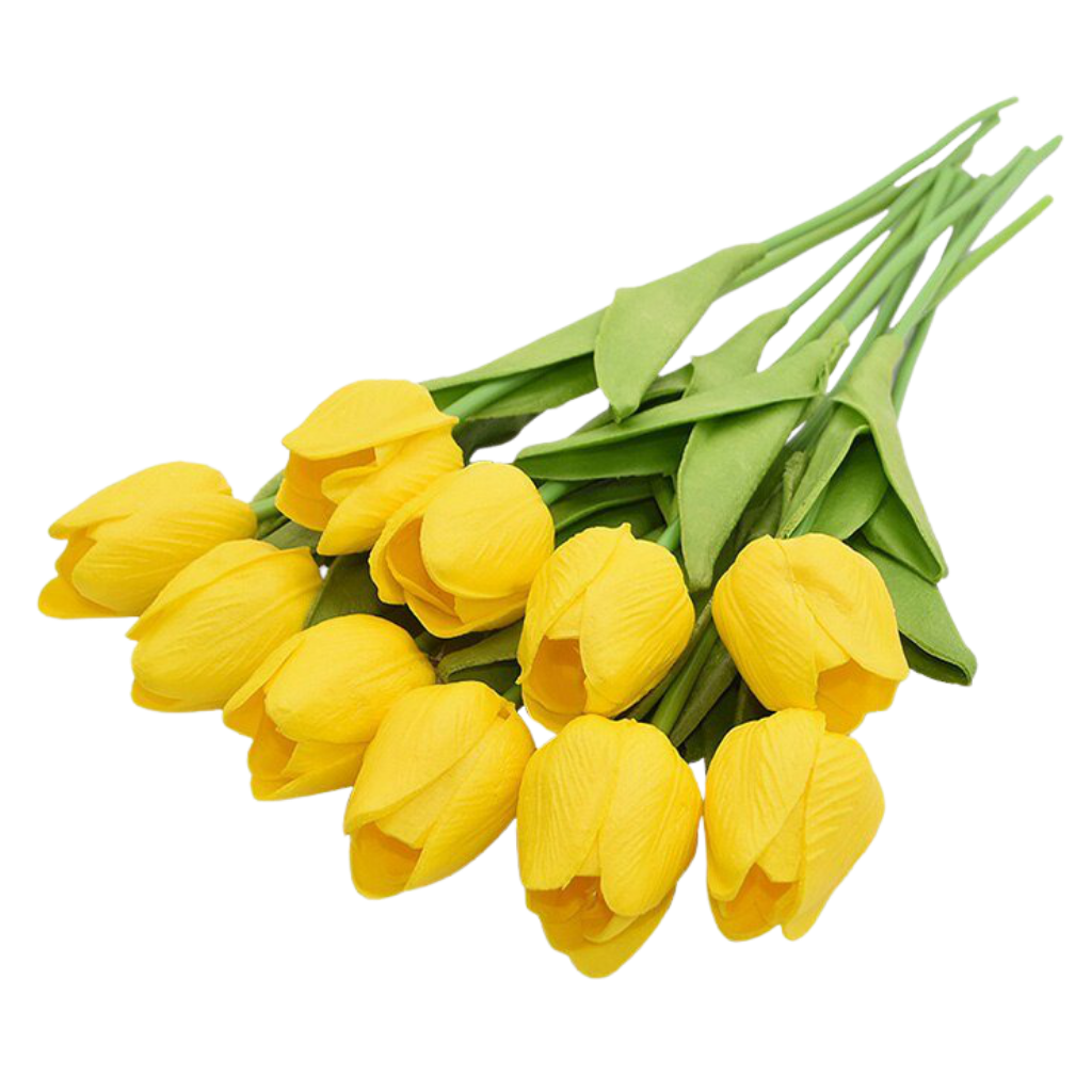 Fiore di tulipano artificiale (10 pezzi) - Ozerty