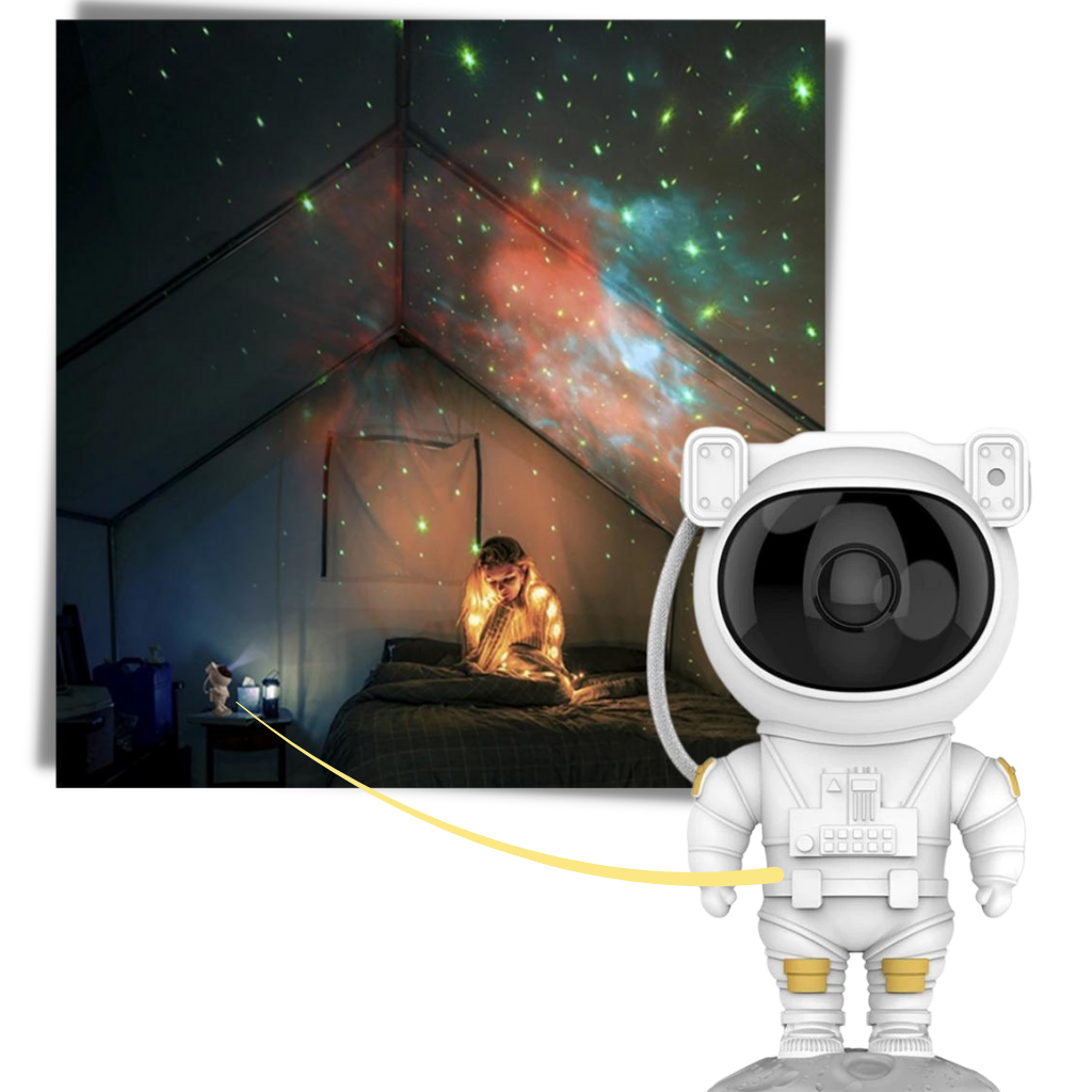 Lampada da notte proiettore dell'astronauta - Ozerty