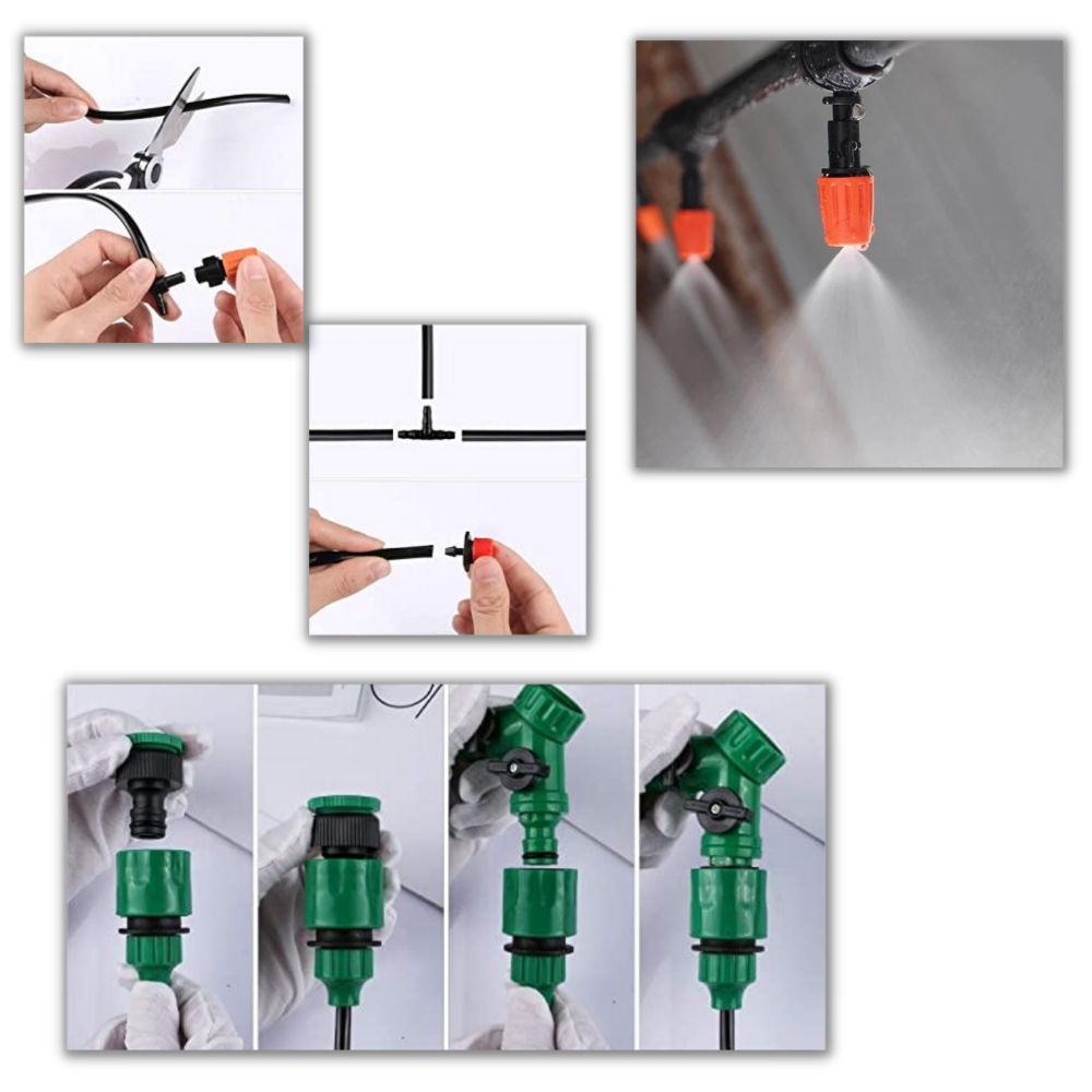 Kit per l'irrigazione del giardino - Ozerty