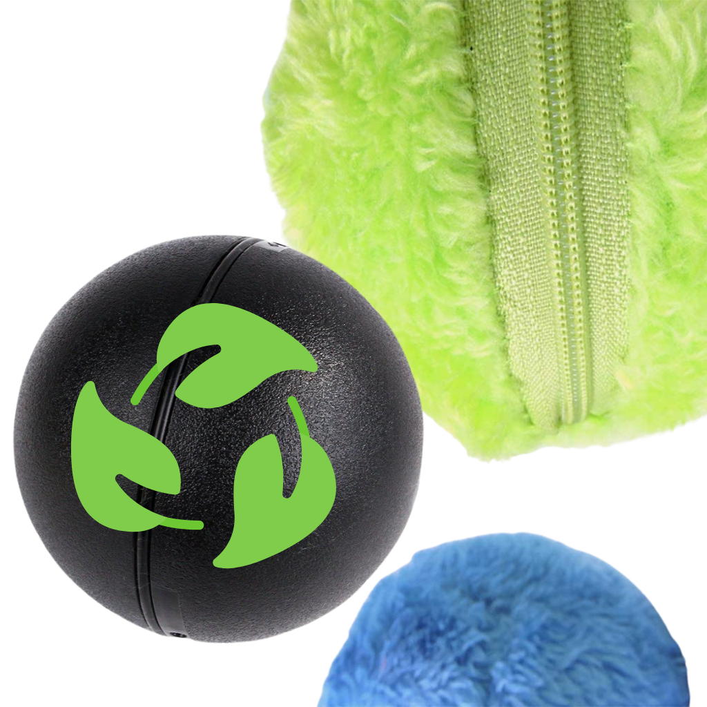 Palla mobile automatica per cani con coperture intercambiabili
