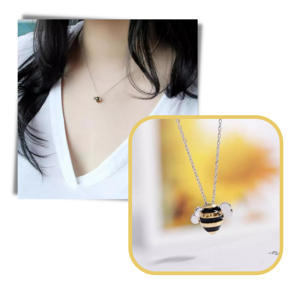 Collana a forma di ape  - Ozerty