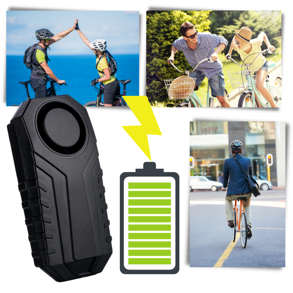Sistema di allarme per biciclette elettriche - Ozerty