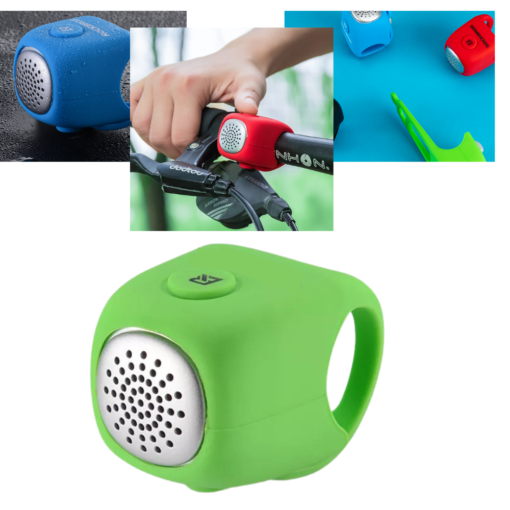 Clacson per bici impermeabile in silicone - Ozerty