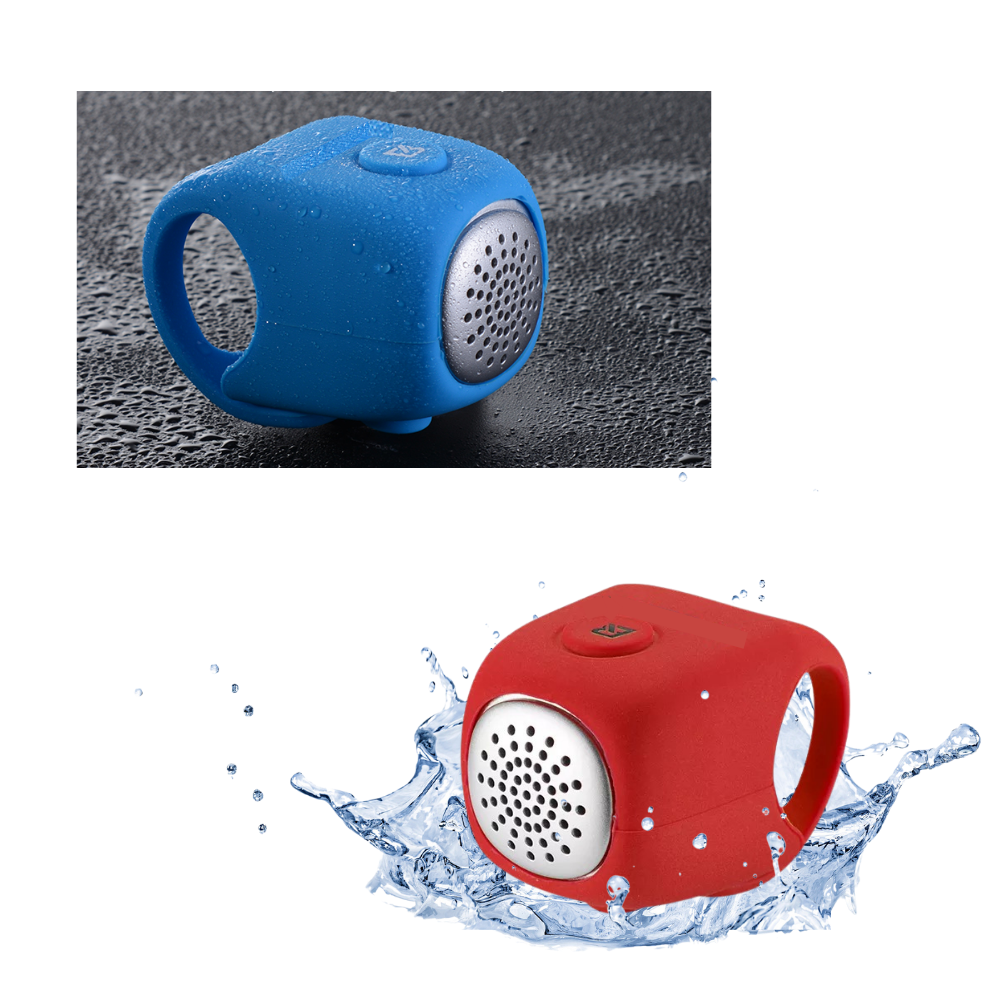 Clacson per bici impermeabile in silicone - Ozerty