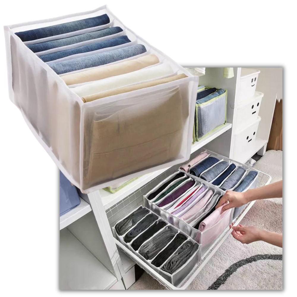 Organizzatore di abiti guardaroba a mesh - Ozerty