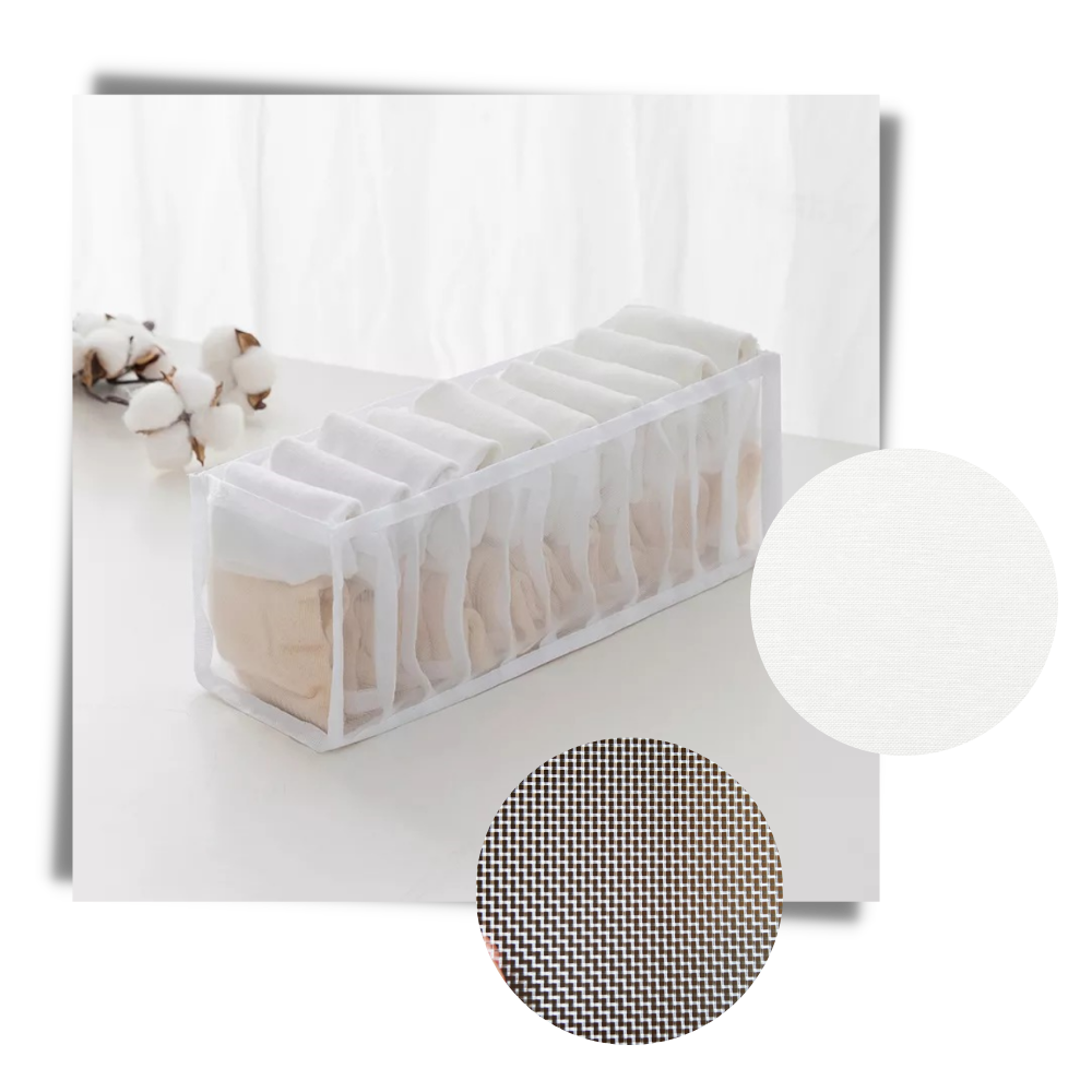 Organizzatore di abiti guardaroba a mesh - Ozerty