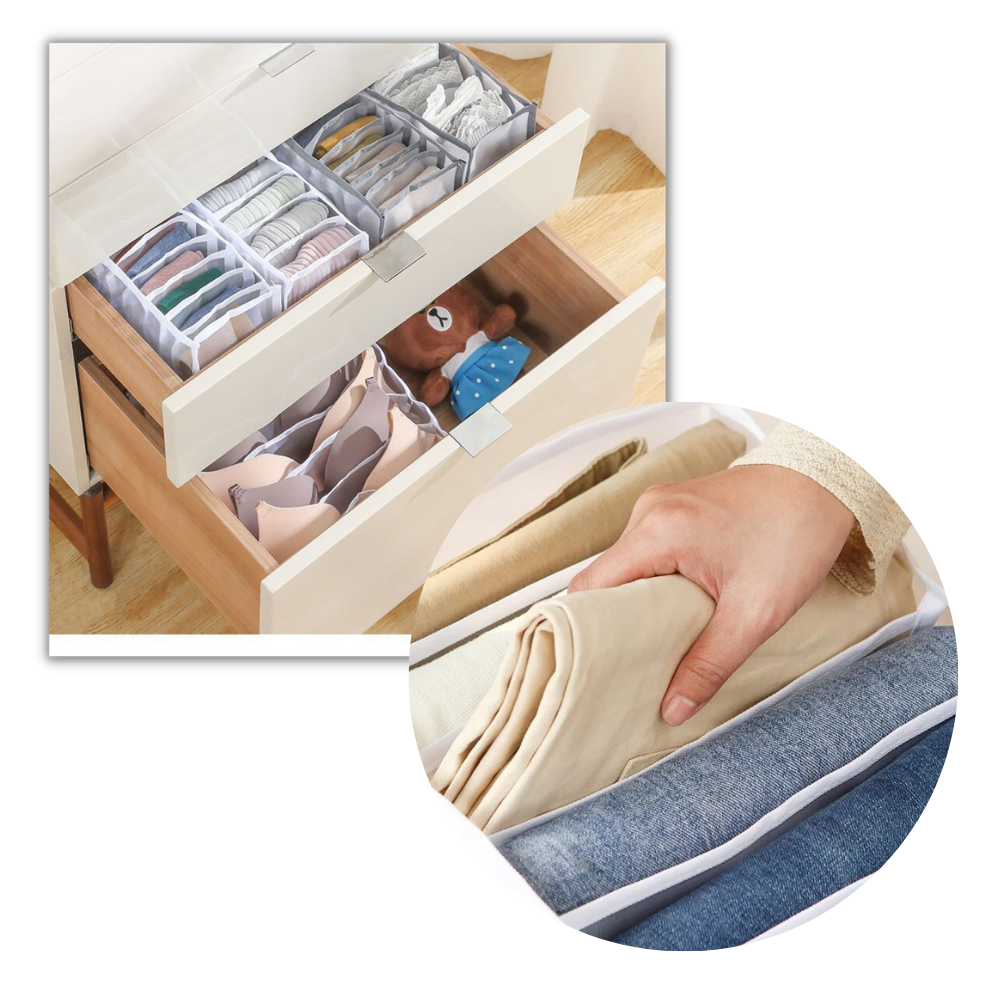 Organizzatore di abiti guardaroba a mesh - Ozerty