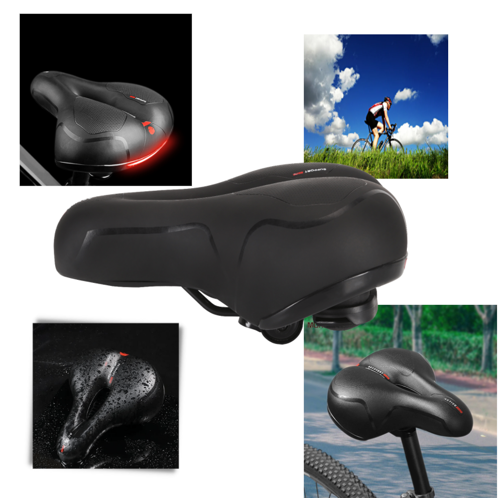 Sella da ciclismo ultra morbida - Ozerty