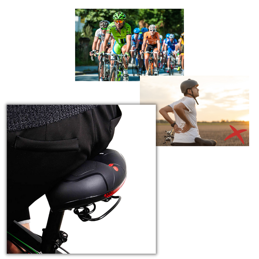 Sella da ciclismo ultra morbida - Ozerty
