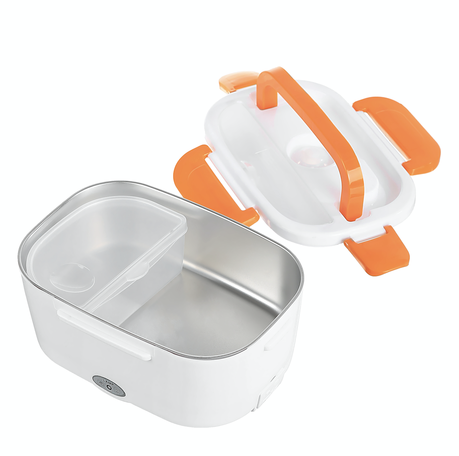 Porta pranzo ermetico elettrico 2 scomparti