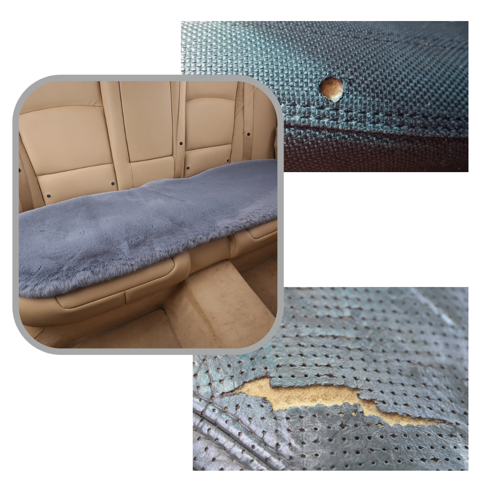 Coprisedili per auto in peluche - Ozerty