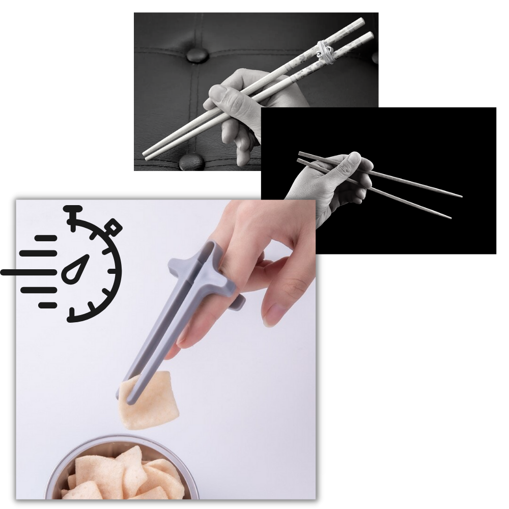 Bacchette da dito ergonomiche - Ozerty