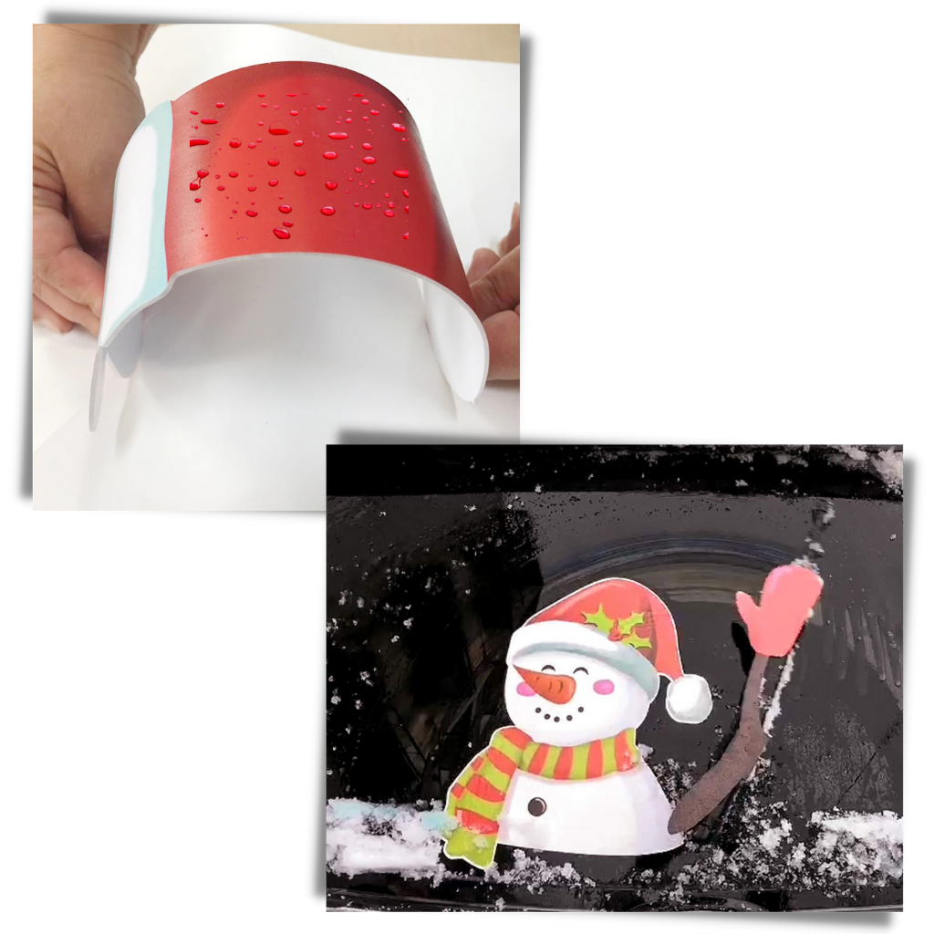 Adesivo per tergicristalli di natale - Ozerty