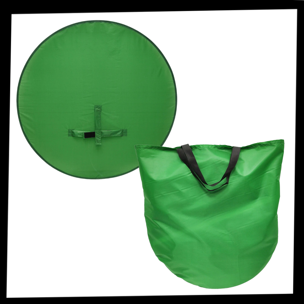 Schermo verde pieghevole per sedia - Ozerty