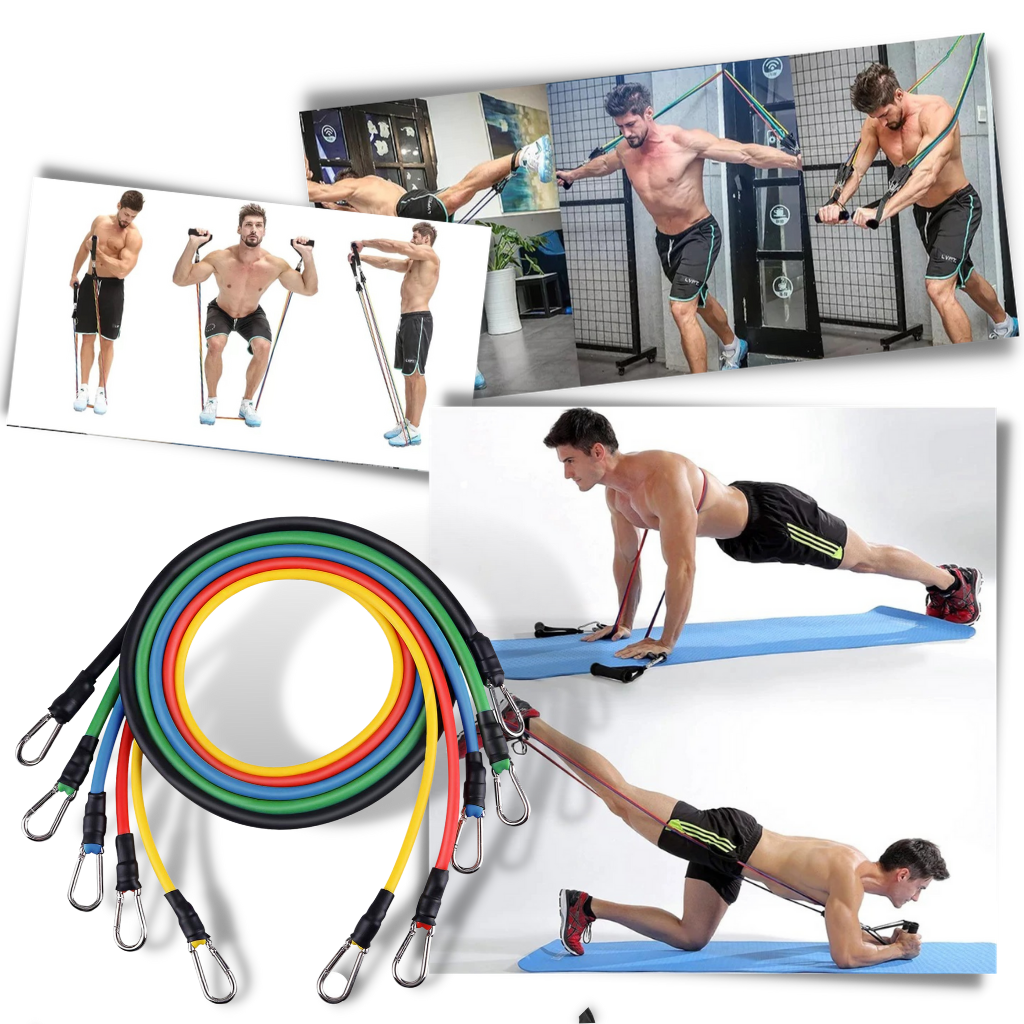 Resistance Bands with Handles Workout Pull Ropes Exercise Accessories
