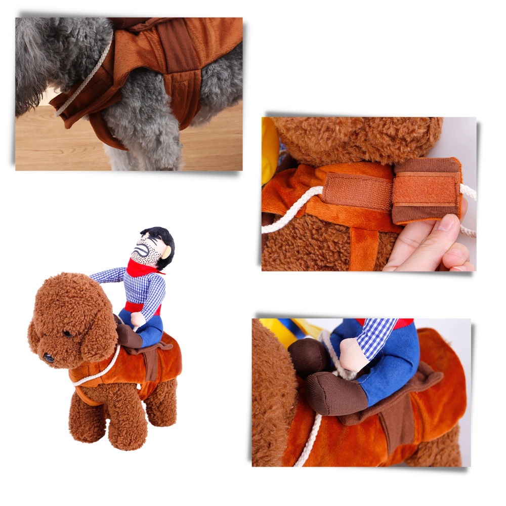 Costume da cane cowboy - Ozerty