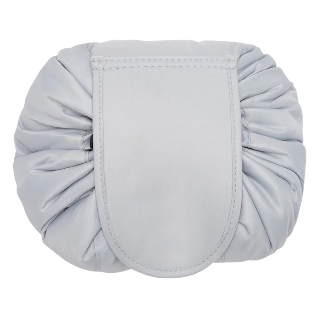 Borsa per il trucco pieghevole con coulisse