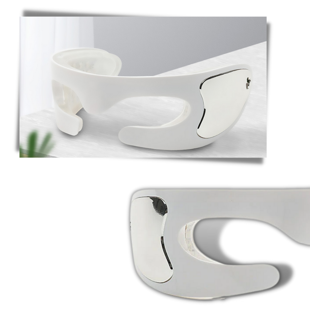 Maschera occhi massaggiante antirughe LED - Ozerty