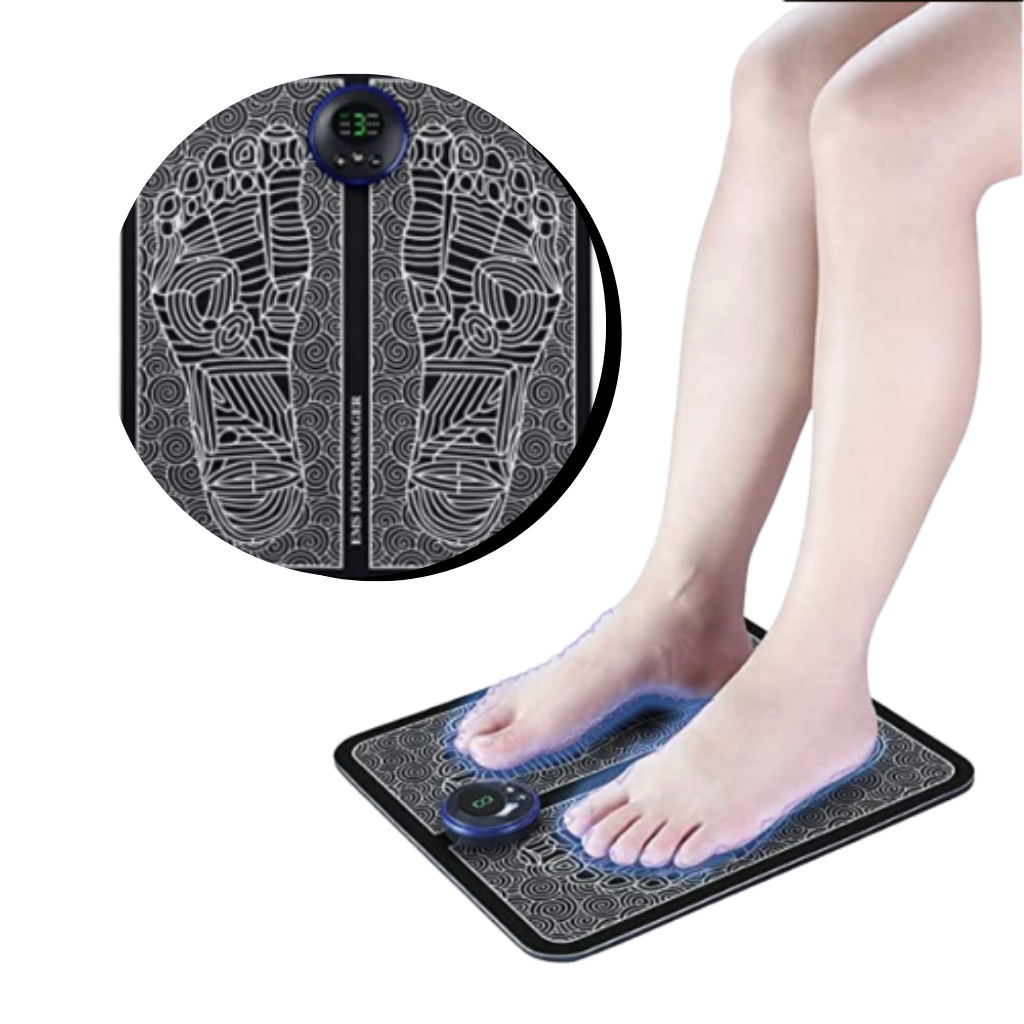 Tappetino elettrico per massaggi ai piedi - Ozerty