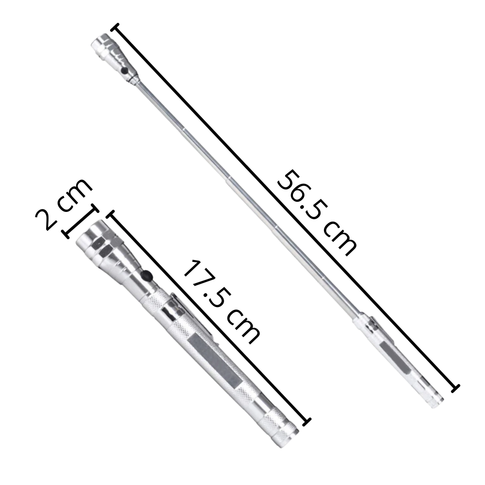 Torcia LED magnetica telescopica - Ozerty
