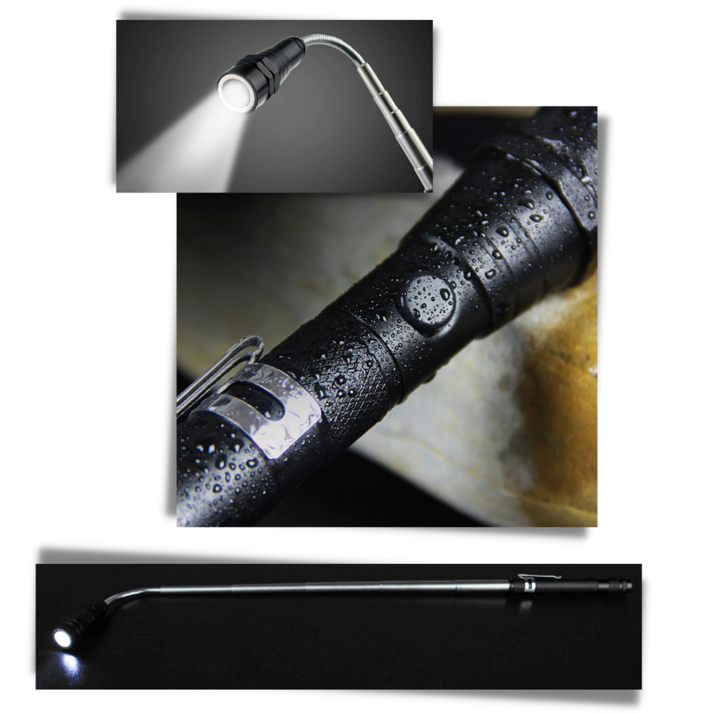 Torcia LED magnetica telescopica - Ozerty