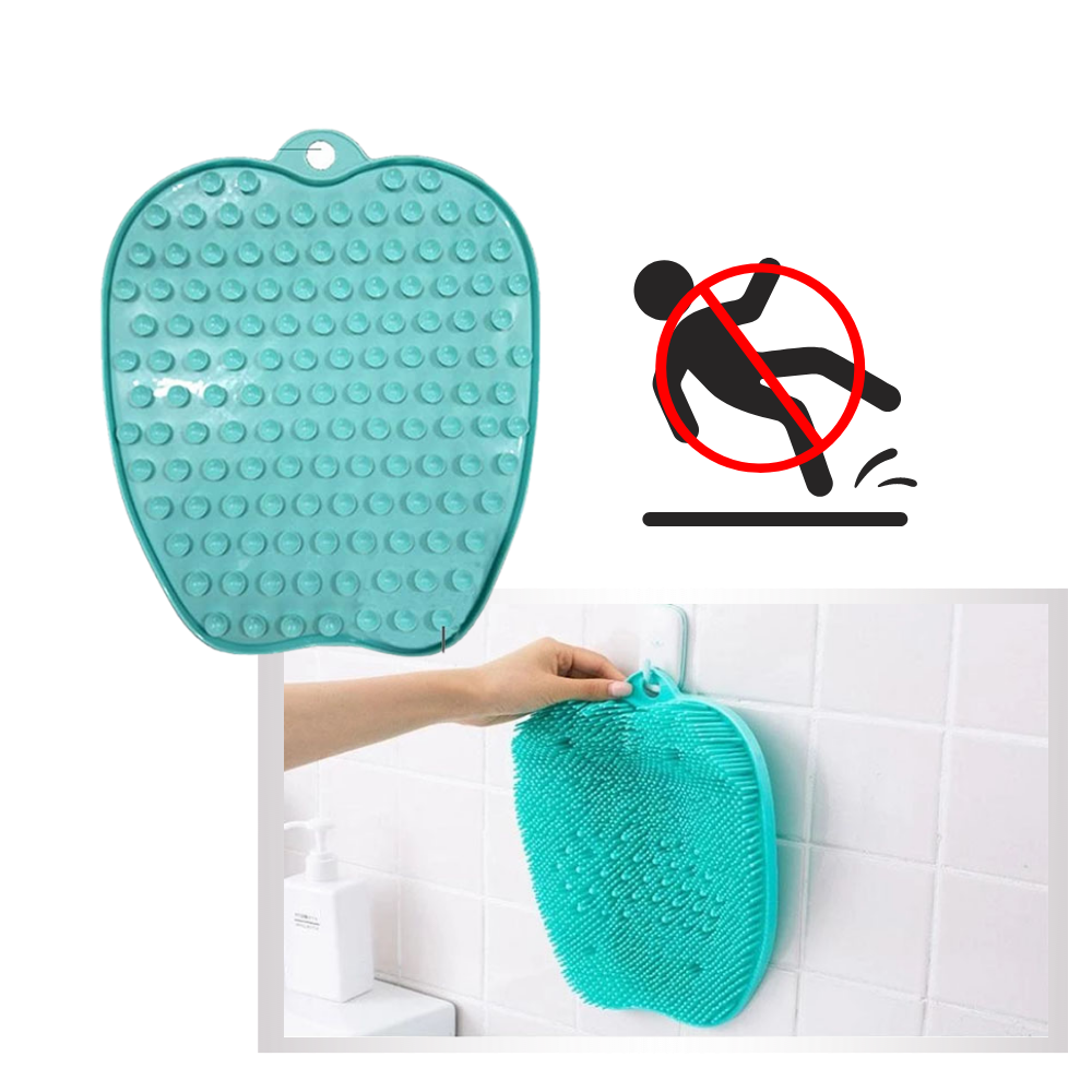Massaggiatore per piedi da doccia e tappetino detergente - Ozerty