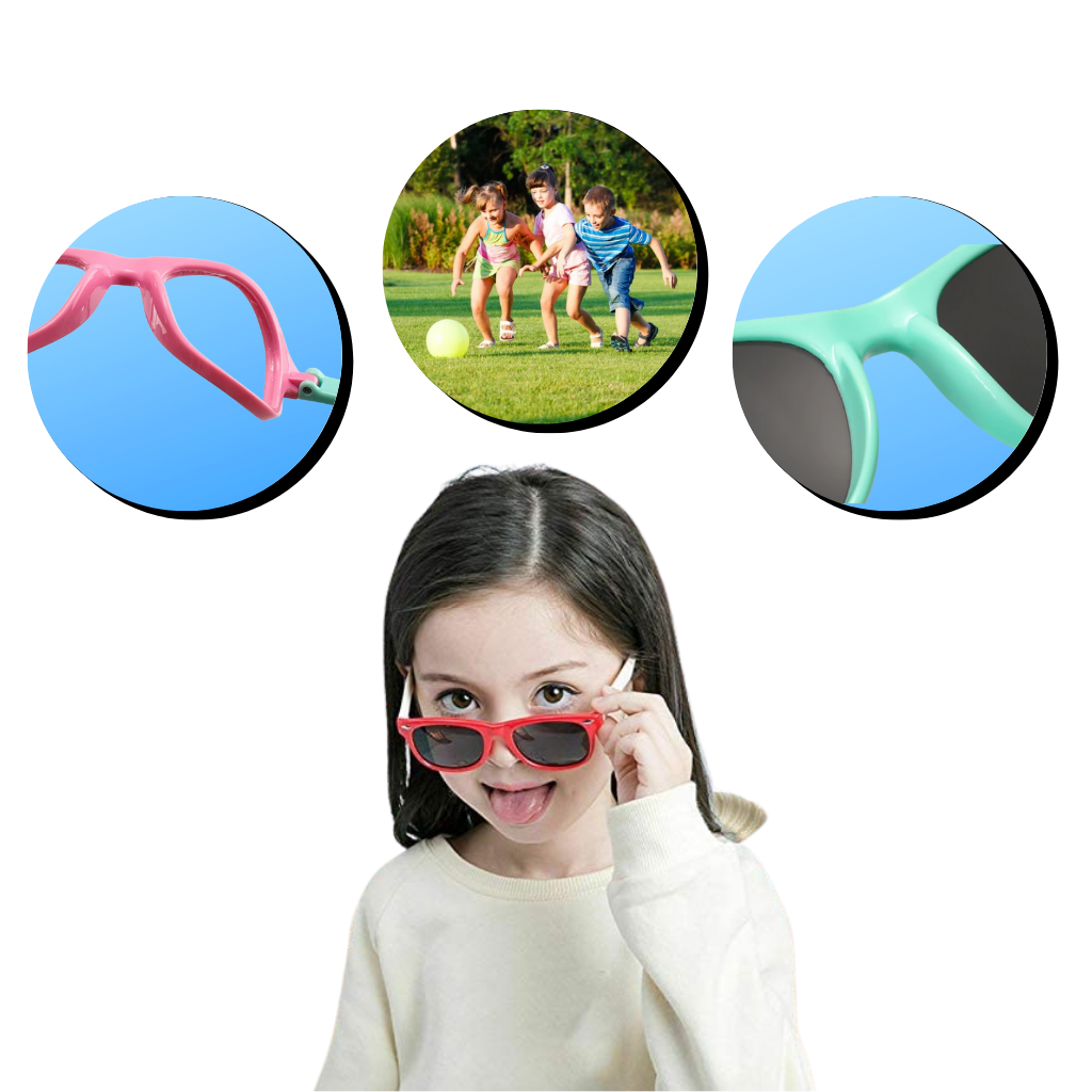 Occhiali da sole polarizzati flessibili per bambini - Ozerty