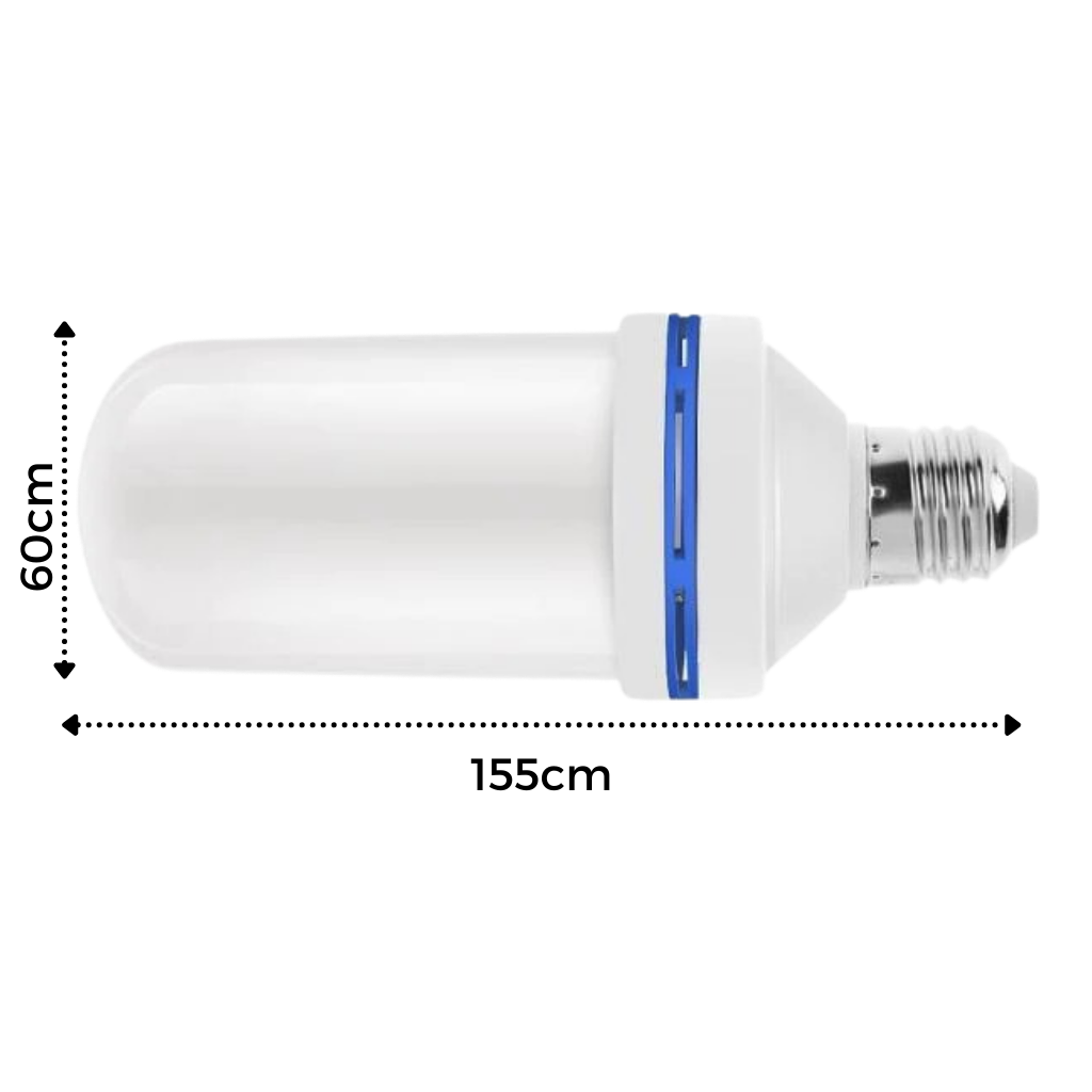 Lampada con fiamma tremolante a LED - Ozerty