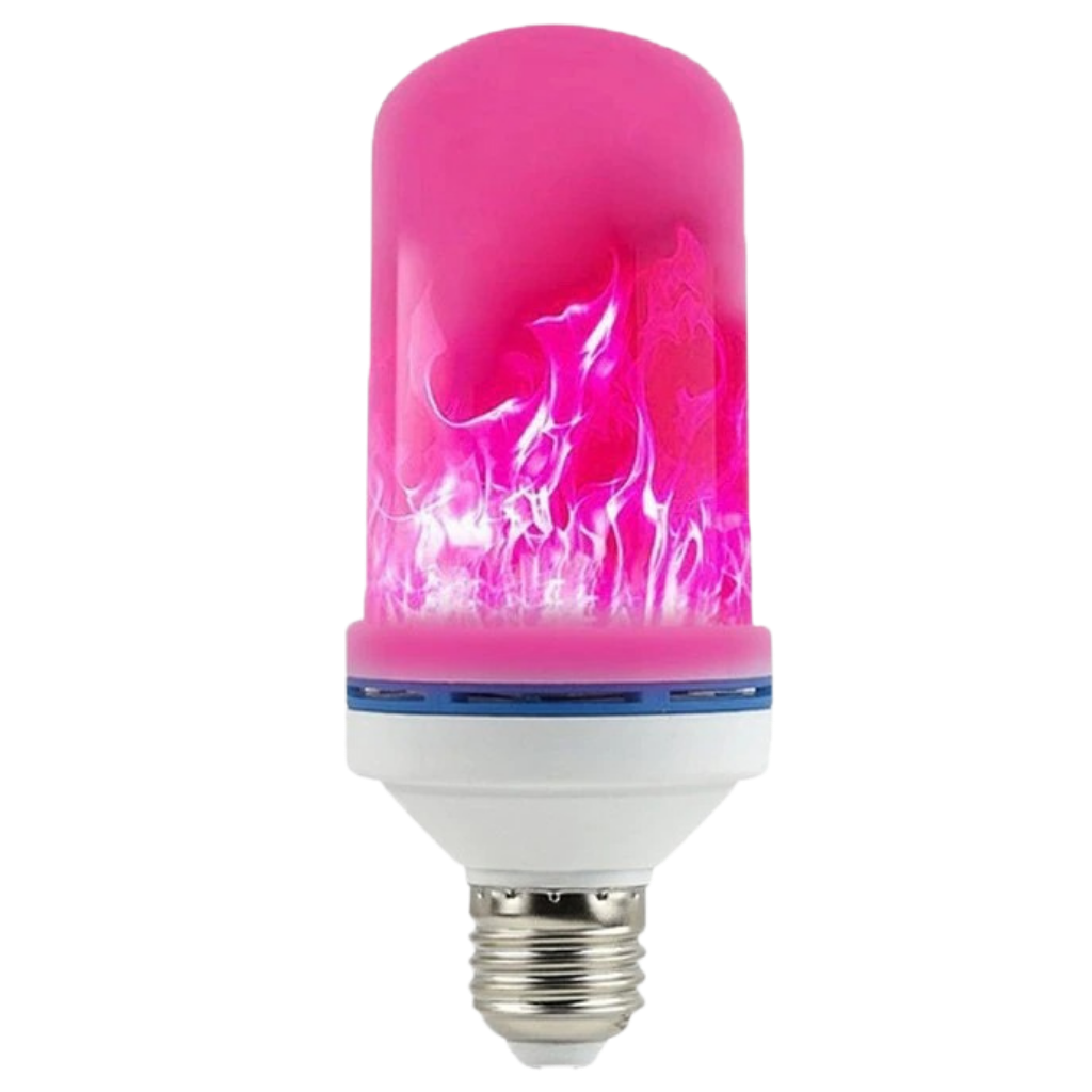 Lampada con fiamma tremolante a LED