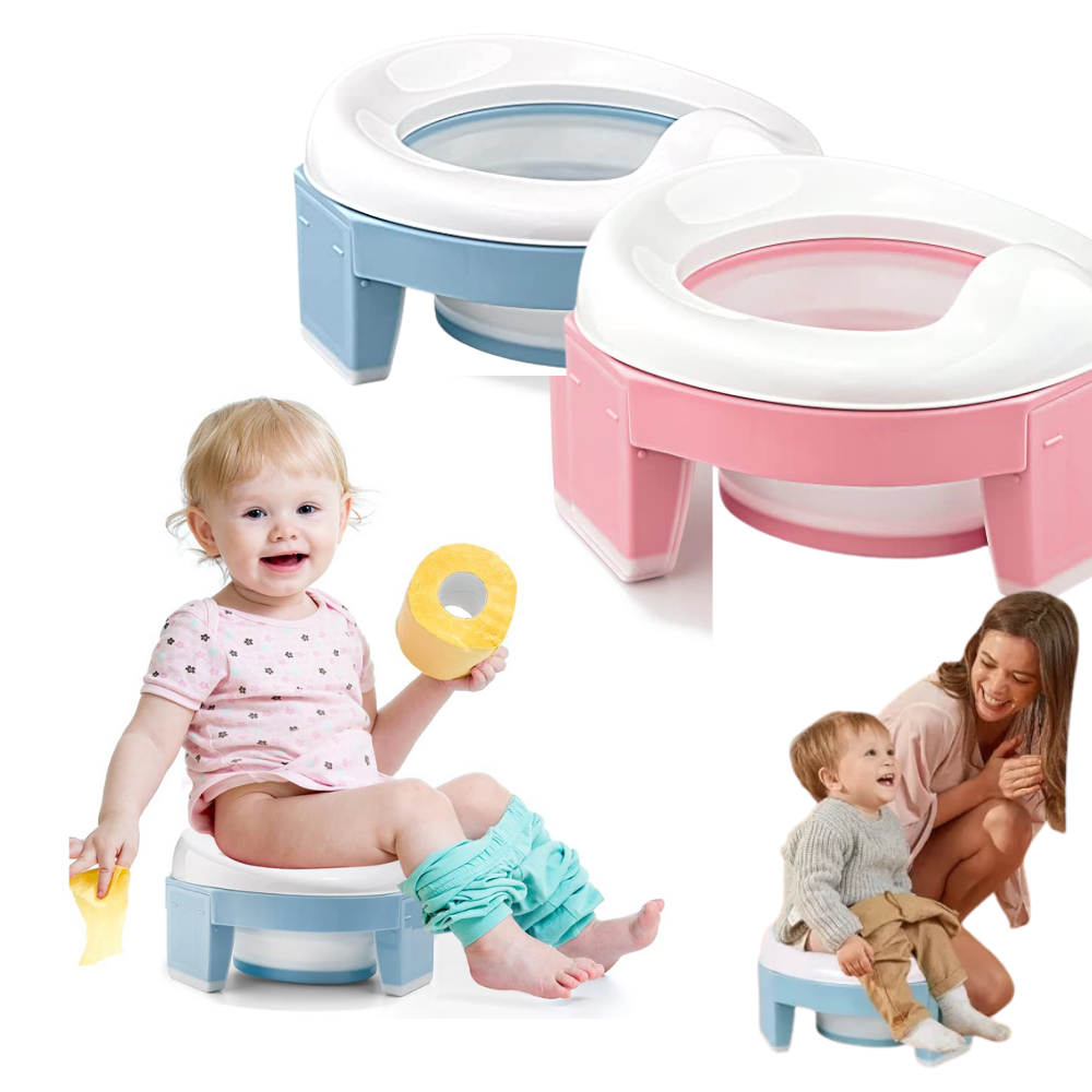 3 in 1 Vasino pieghevole per bambini - Ozerty