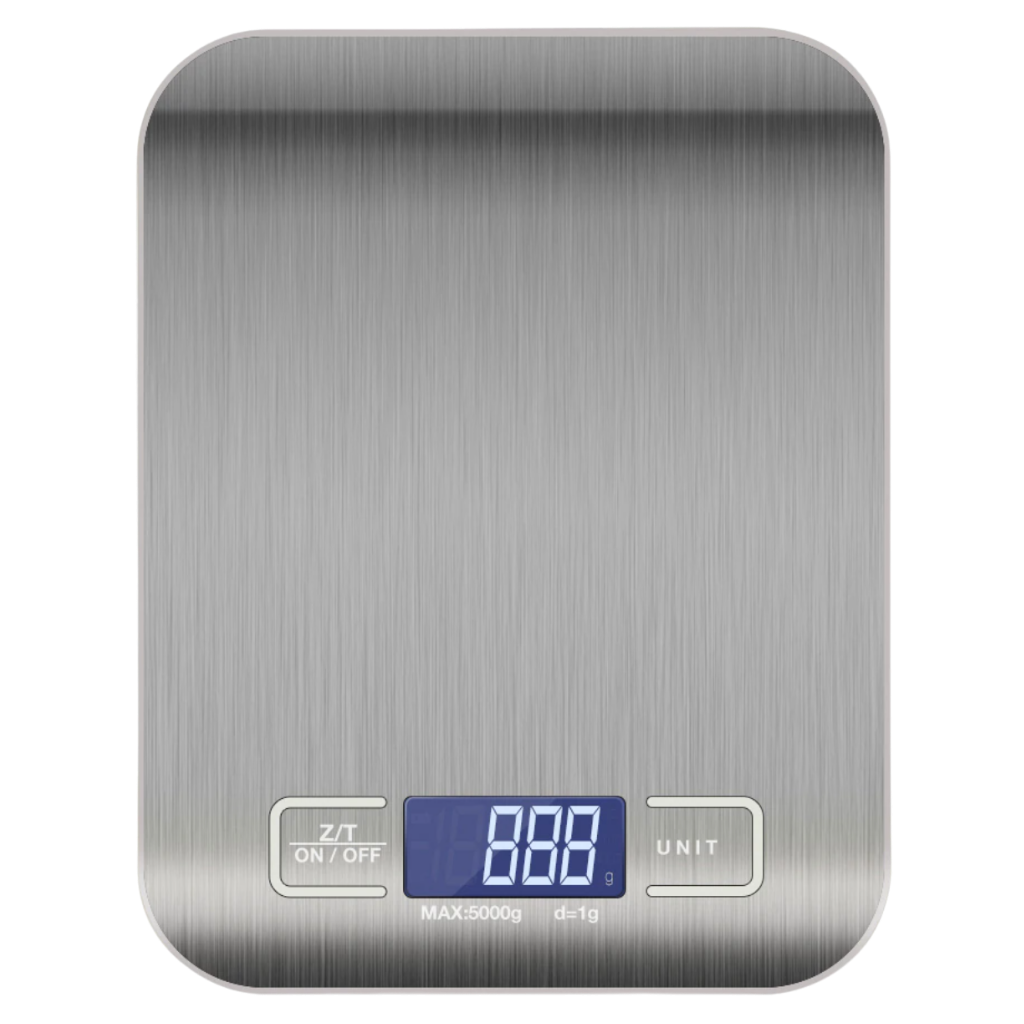 Bilancia da cucina digitale LCD in acciaio inox - Ozerty
