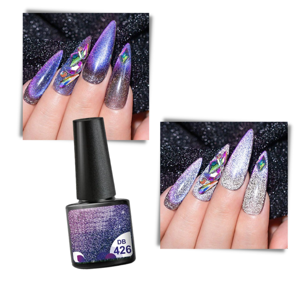 Kit smalto per unghie Galaxy light shift - Ozerty