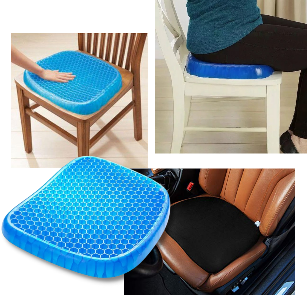 Cuscino di seduta in gel per alleviare la pressione - Ozerty