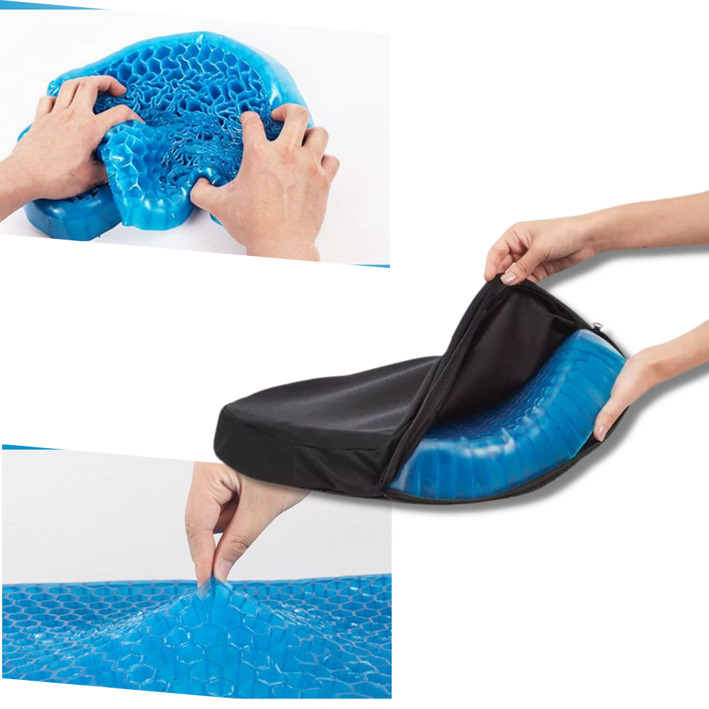 Cuscino di seduta in gel per alleviare la pressione - Ozerty