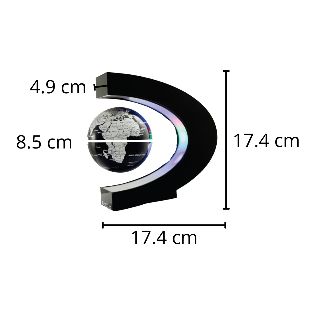 Globo magnetico a levitazione a LED - Ozerty