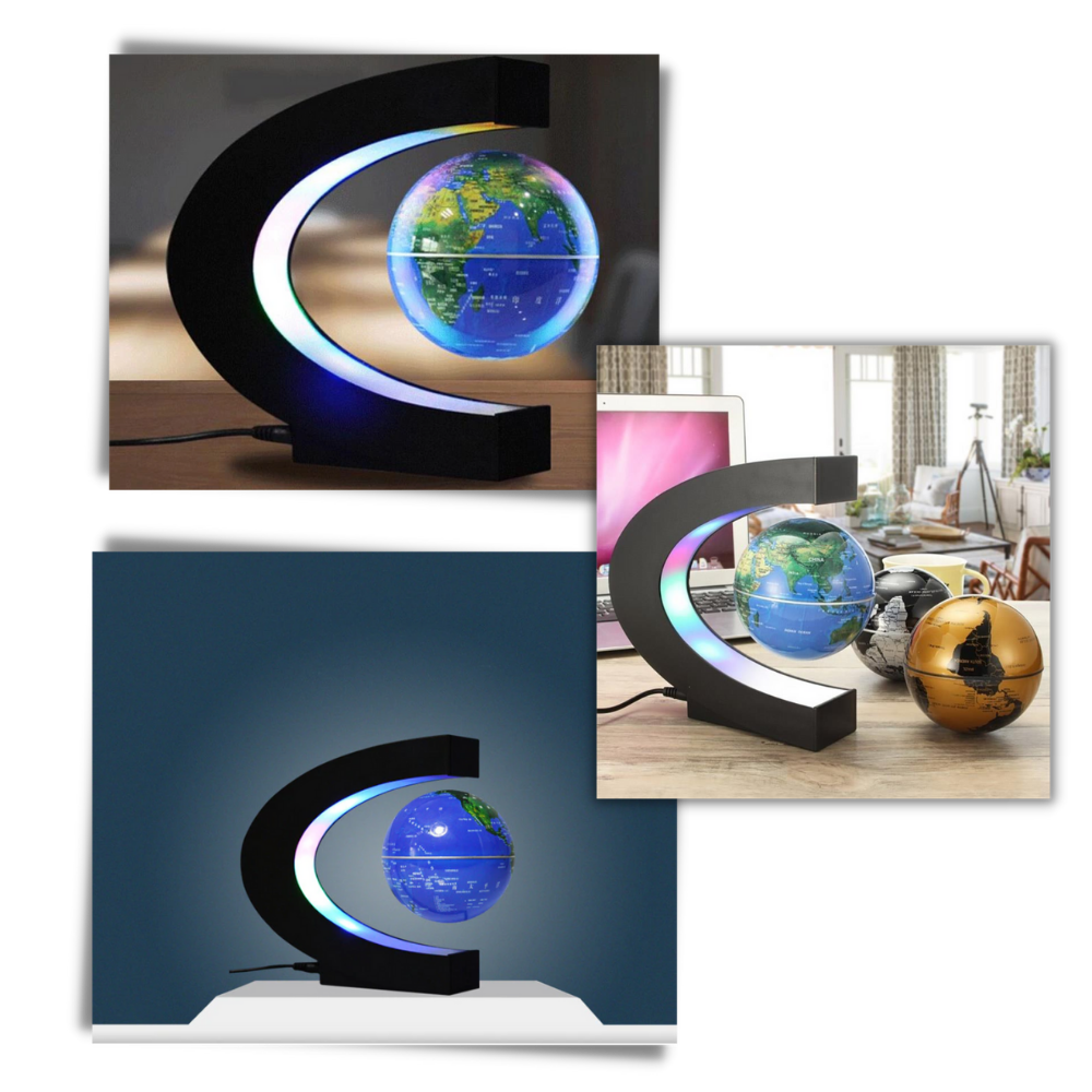 Globo magnetico a levitazione a LED