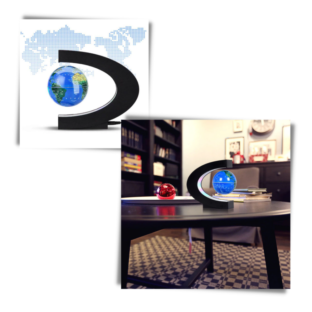 Globo magnetico a levitazione a LED - Ozerty