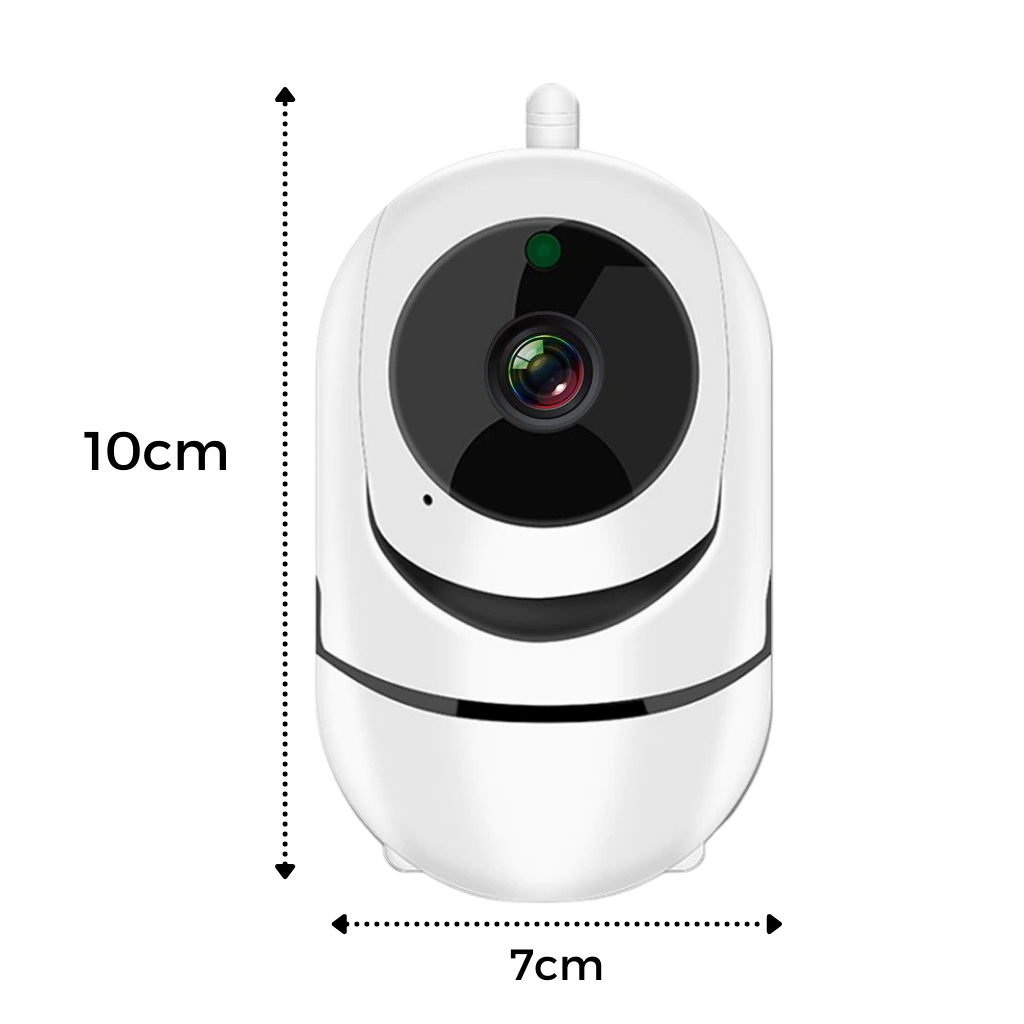 Telecamera di sicurezza wireless HD con suono e rilevamento del movimento - Ozerty