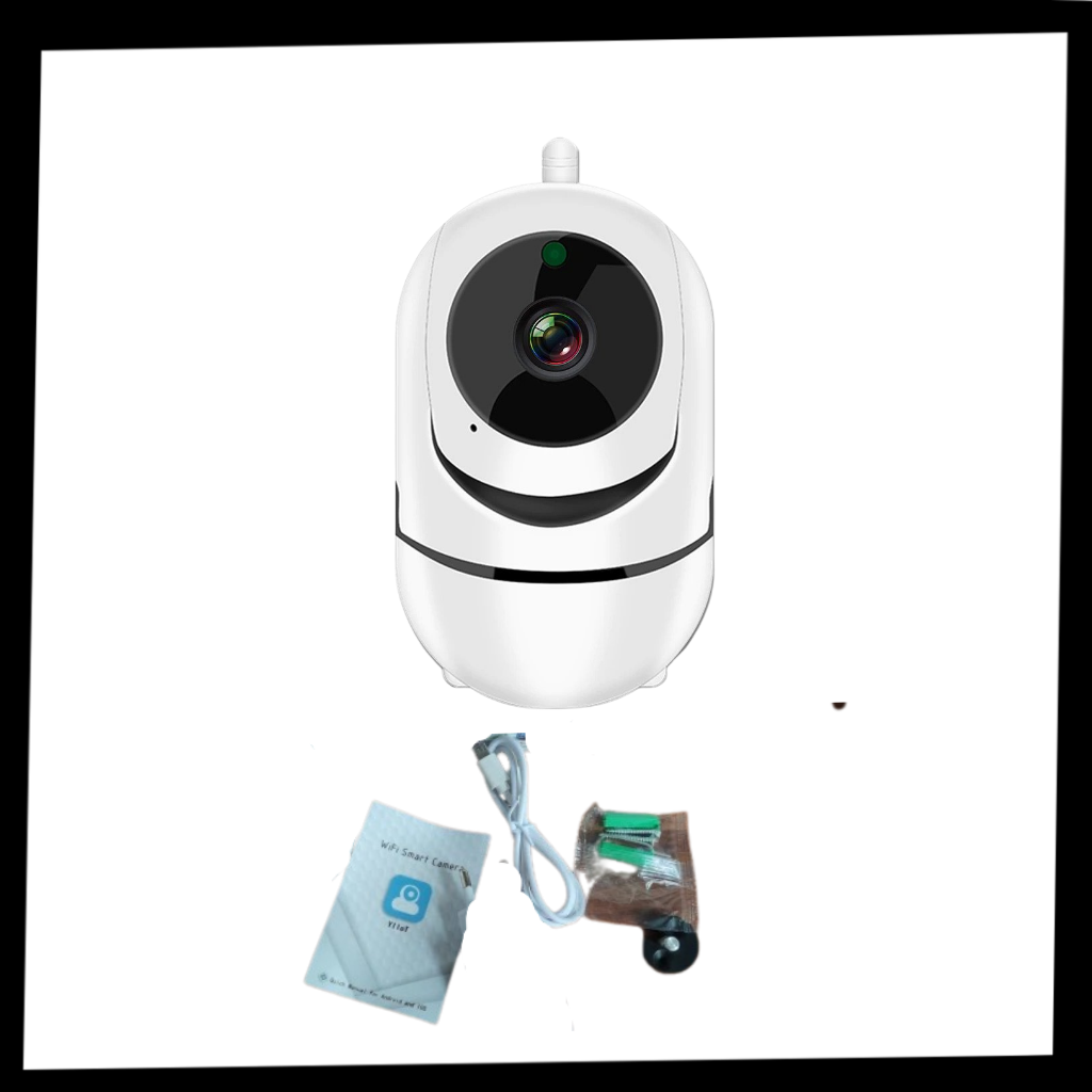 Telecamera di sicurezza wireless HD con suono e rilevamento del movimento - Ozerty