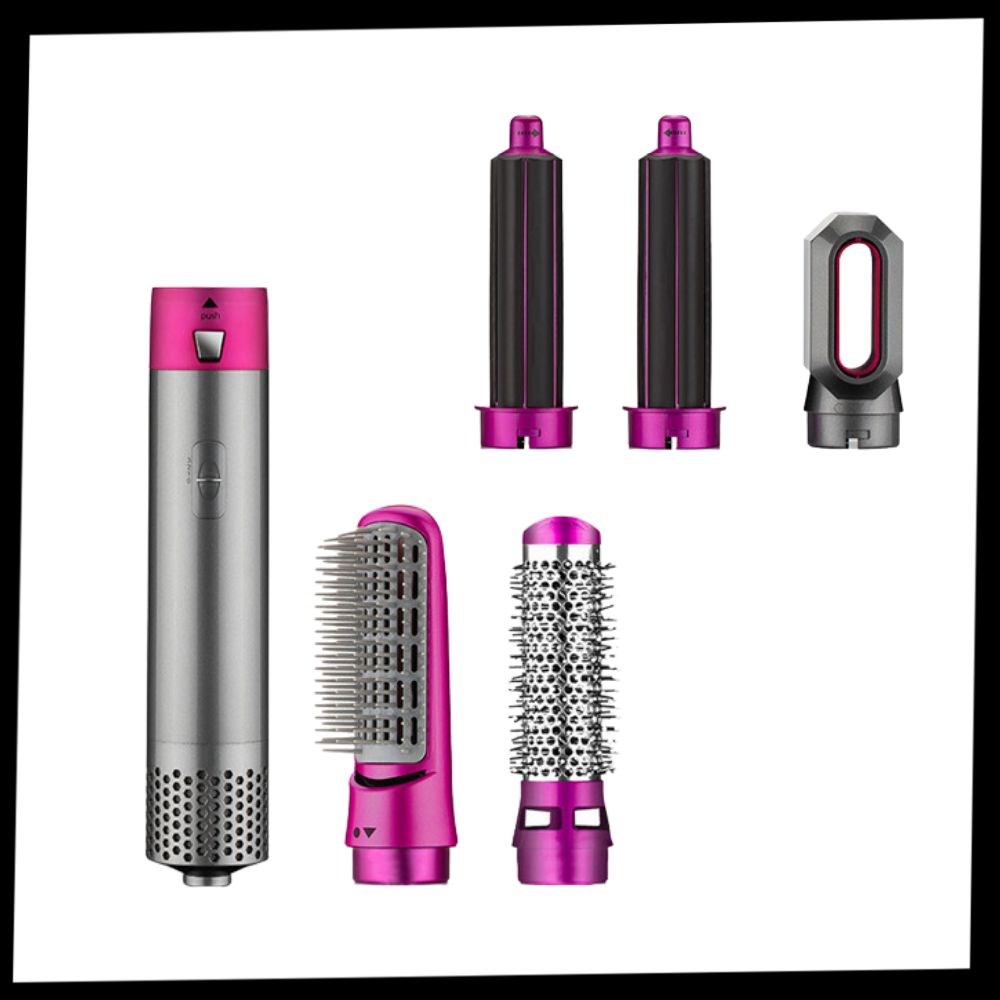 Set di piastre per capelli 5 in 1 - Ozerty