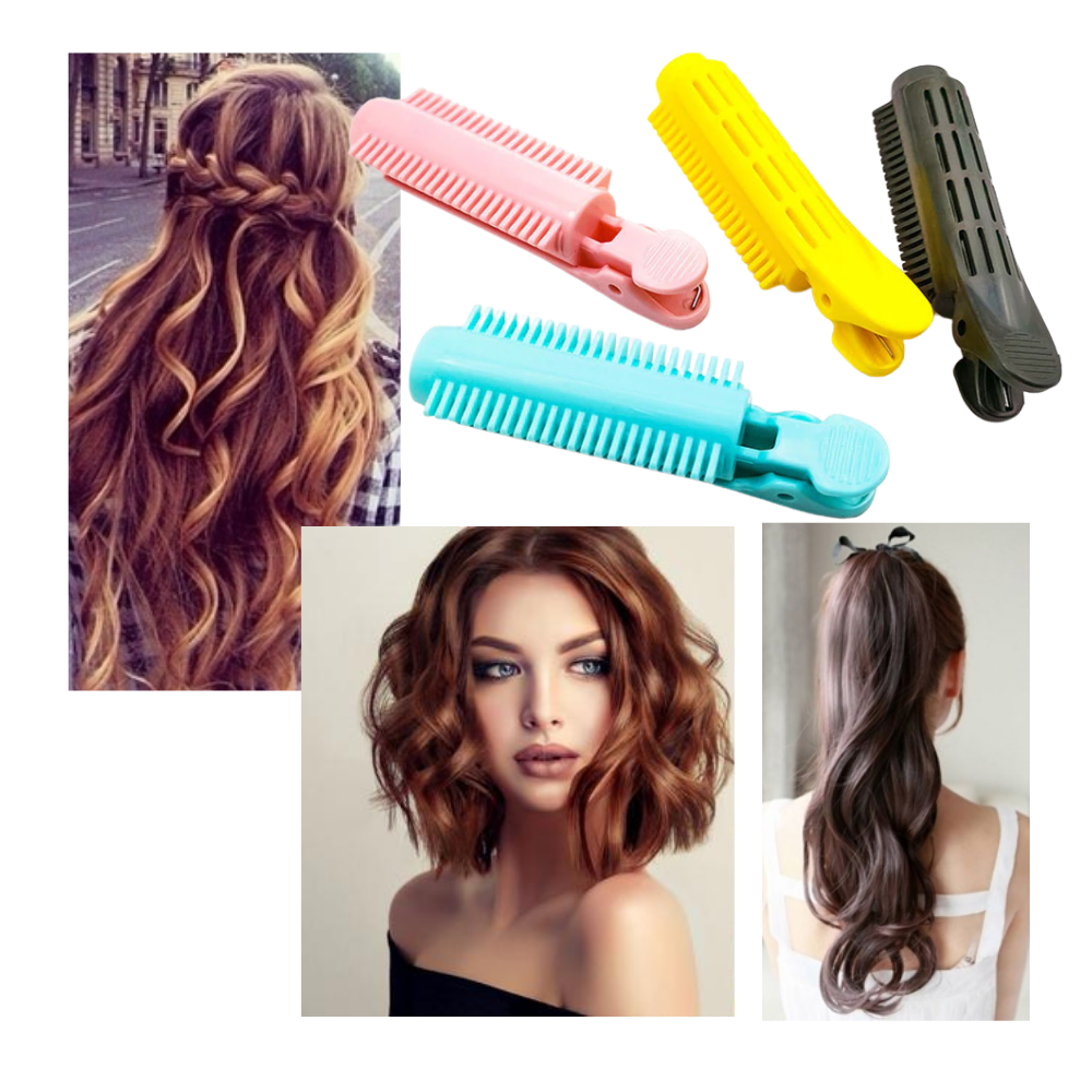 Pacchetto di 4 fermagli istantanei per volumizzare i capelli - Ozerty