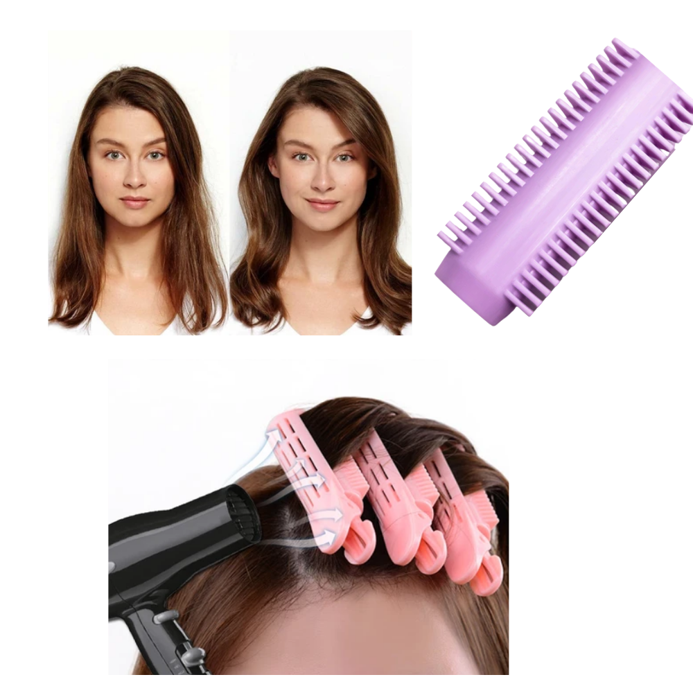 Pacchetto di 4 fermagli istantanei per volumizzare i capelli - Ozerty