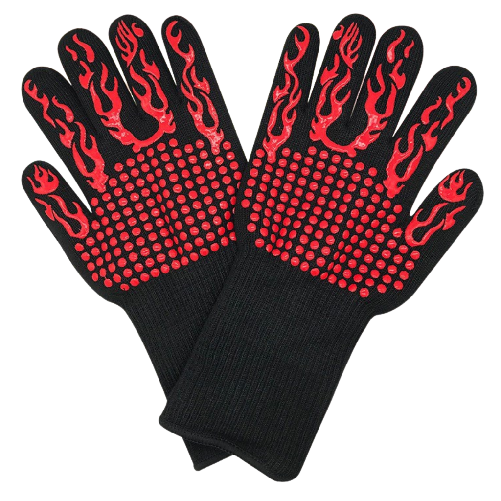 Guanti BBQ resistenti al calore (1 paio) - Ozerty