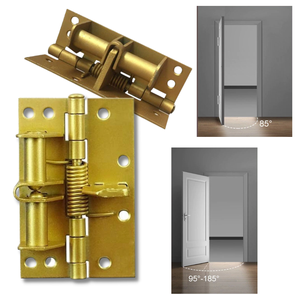 Cerniera per porta versatile con chiusura ammortizzata - Ozerty
