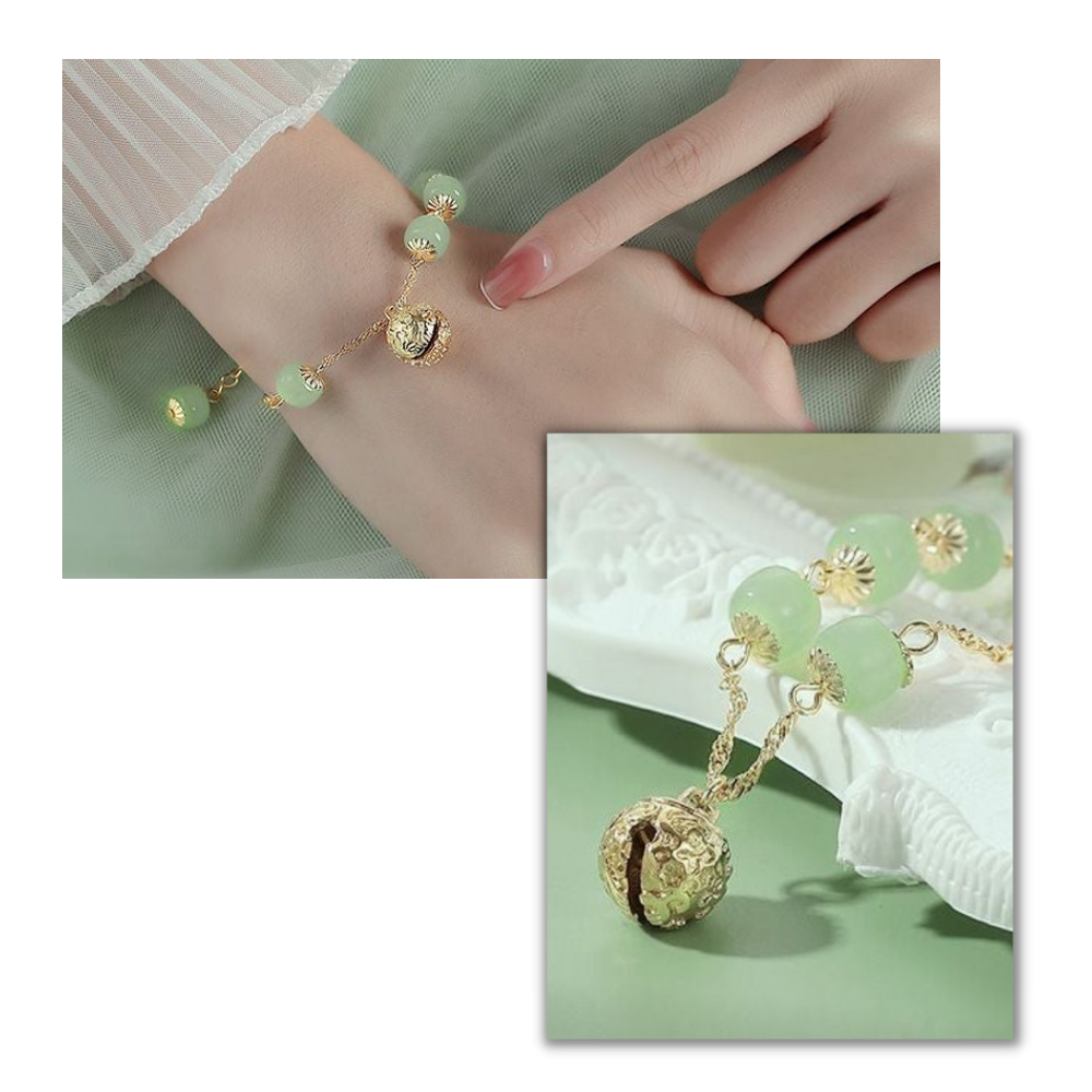 Bracciale a campana di giada Hetian - Ozerty