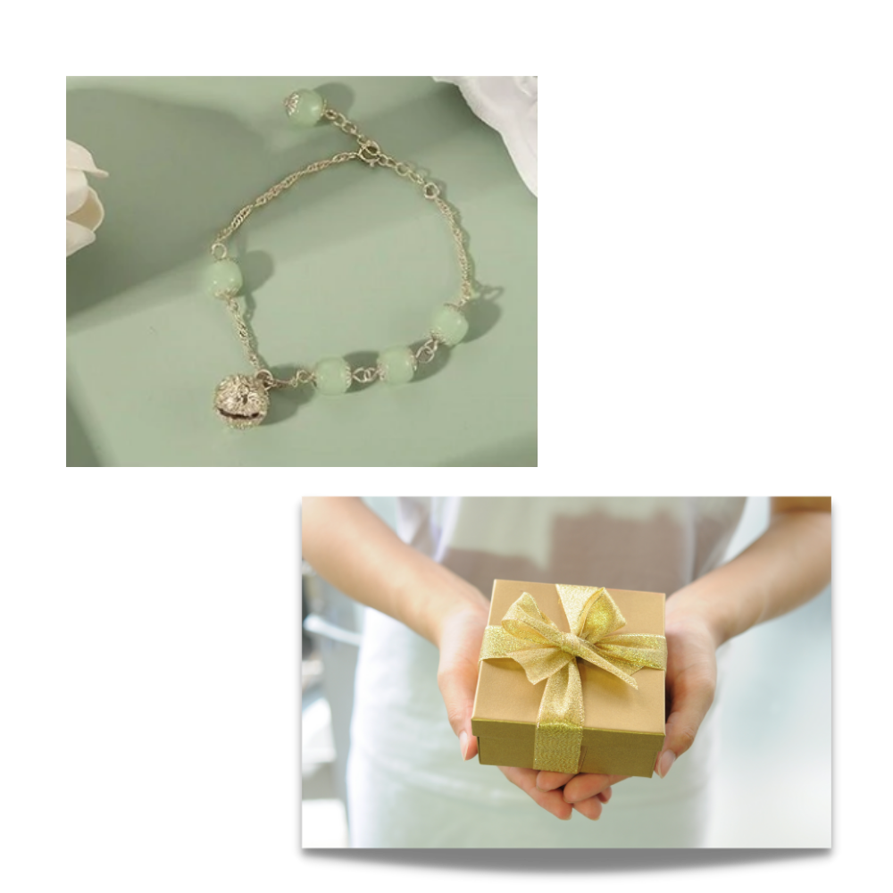 Bracciale a campana di giada Hetian - Ozerty