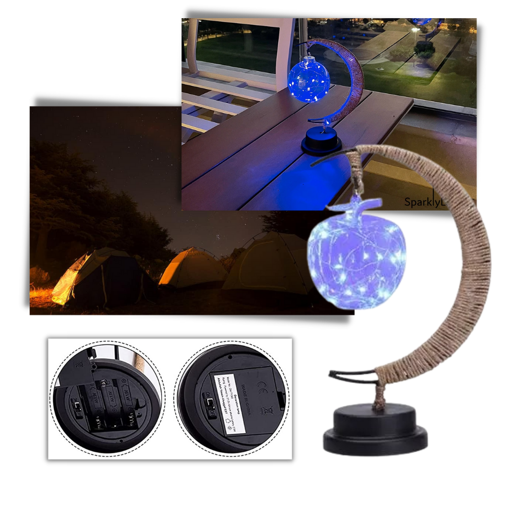 Lampada led lunare incantata