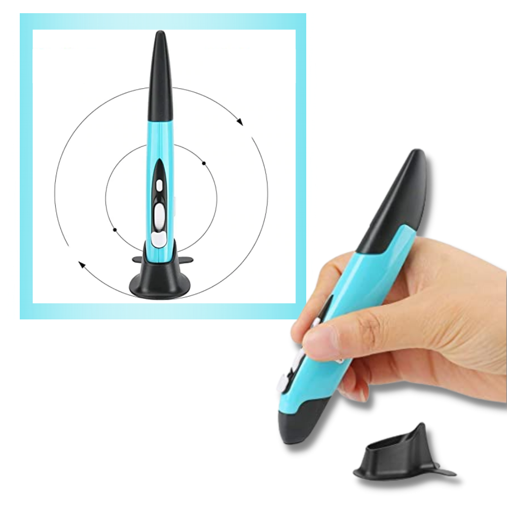 Mouse senza fili a forma di penna